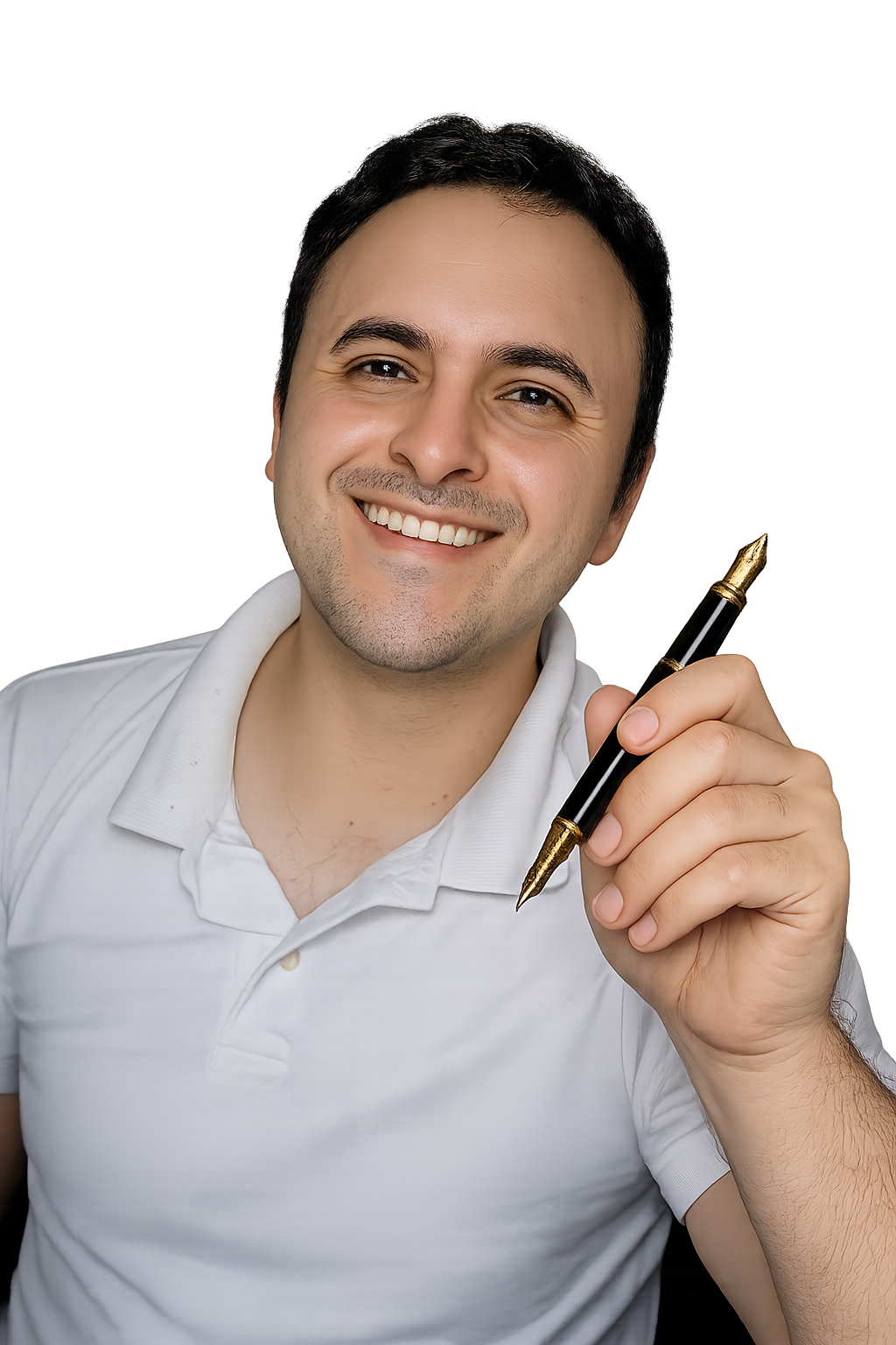 David Almeida — professor do curso Caligrafia Simplificada